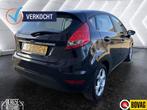 Ford Fiesta 1.25 Titanium Cruise Ecc Pdc lmv (bj 2009), Auto's, Ford, Euro 5, Stof, 82 pk, Zwart
