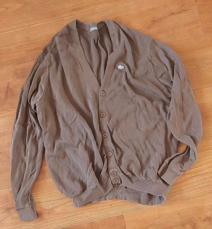 bruine vest, Kleding | Heren, Truien en Vesten, Zo goed als nieuw, Overige maten, Bruin, Ophalen