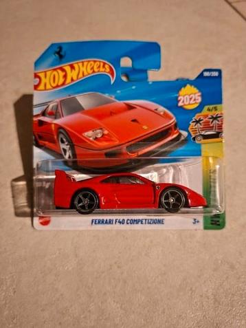 Hot Wheels Ferrari F40 Competizione Custom, Uniek!  beschikbaar voor biedingen