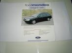 Ford Mondeo Wagon Van [ 10 / 1999 ], Verzenden, Zo goed als nieuw, Ford