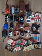 Verzameling oude fototoestel fotocamera  vintage kodak agfa, Audio, Tv en Foto, Fotocamera's Analoog, Ophalen of Verzenden, Compact