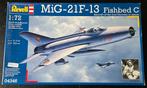 Revell MiG-21F-13 Fishbed C 1:72, Hobby en Vrije tijd, 1:72 tot 1:144, Revell, Ophalen of Verzenden, Zo goed als nieuw