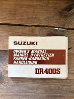 Suzuki DR400S Handleiding, Ophalen of Verzenden, Suzuki