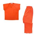 Gevangenis uniform / two piece (authentiek), Ophalen of Verzenden, Zo goed als nieuw