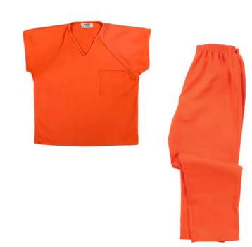 Gevangenis uniform / two piece (authentiek) beschikbaar voor biedingen
