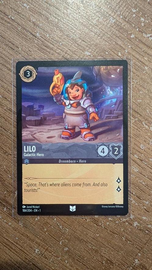 lorcana S1 184/204 Lilo EN, Hobby en Vrije tijd, Verzamelkaartspellen | Overige, Nieuw, Losse kaart, Ophalen of Verzenden