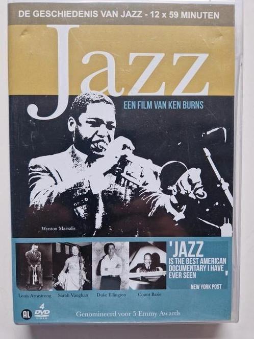 De geschiedenis van JAZZ, Cd's en Dvd's, Dvd's | Documentaire en Educatief, Gebruikt, Oorlog of Misdaad, Ophalen of Verzenden