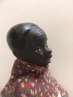 Antieke Keramieken Pop “ Katoenplukster “ ( in Hilversum ), Ophalen of Verzenden, Gebruikt, Pop