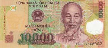 Vietnam bankbiljet 10.000 Dong Ho Chi Minh 2020, Pick 119 beschikbaar voor biedingen