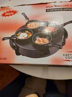 Elektrische Wok/ Gourmette pannentjes, Ophalen, 4 t/m 7 personen