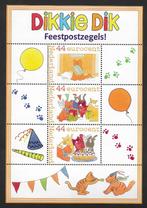 Postbox Dikkie Dik. Vel + 3 kaarten in mapje., Ophalen of Verzenden, Na 1940, Postfris