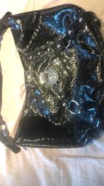 Vintage Guess tas, Sieraden, Tassen en Uiterlijk, Tassen | Damestassen, Ophalen of Verzenden, Zo goed als nieuw, Zwart, Handtas
