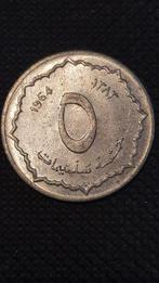 5 santimat 1964 Algarije, Postzegels en Munten, Munten | Afrika, Ophalen of Verzenden, Losse munt, Overige landen