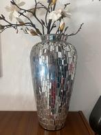 Spiegel Vaas, Huis en Inrichting, Woonaccessoires | Vazen, Overige kleuren, Ophalen of Verzenden, Minder dan 50 cm, Glas