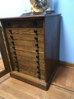 Insecten verzamelaars kast 1950/1960 met verzameling., Ophalen, Gebruikt, Insect, Opgezet dier