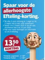 AH Efteling 4 volle spaarkaarten, voor hoge korting, Verzamelen, Supermarktacties, Albert Heijn, Ophalen of Verzenden