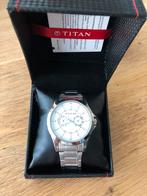 Titan herenhorloge zilverkleurig, Ophalen of Verzenden, Nieuw, Staal, Overige merken
