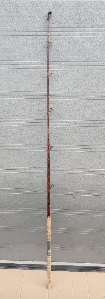 Reflex 50 Lbs Hengel 185 cm 1-Delig Wout Van Leeuwen, Watersport en Boten, Hengelsport | Algemeen, Gebruikt, Werphengel, Ophalen