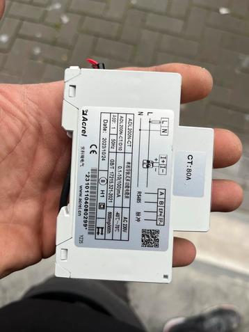 Acrel 1 fase meter 80A met CT beschikbaar voor biedingen