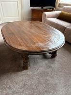 Eiken salontafel, Huis en Inrichting, Tafels | Salontafels, Gebruikt, Eikenhout, Ophalen of Verzenden, Minder dan 50 cm