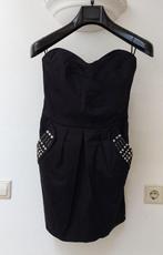 Zwart strapless jurkje, Zwart, Ophalen of Verzenden, Zo goed als nieuw, Maat 34 (XS) of kleiner