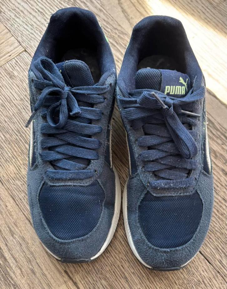 Kinderschoenen of sneaker Puma Graviton maat 37, Kleding | Heren, Schoenen, Zo goed als nieuw, Sportschoenen, Blauw, Ophalen of Verzenden