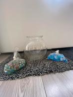 Vissenkom met steentjes, Ophalen of Verzenden, Zo goed als nieuw, Leeg aquarium