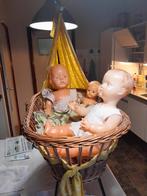 Vintage poppenwieg, rotan, Kinderen en Baby's, Ophalen, Gebruikt, Overige typen