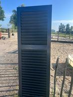 Louvre luiken 14 stuks Meranti hout, Huis en Inrichting, Ophalen, Zo goed als nieuw