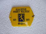 EMAILLE DEURPOSTJE"PEUGEOT ASSACIATION HOLLANDE"JAREN 70, Verzamelen, Merken en Reclamevoorwerpen, Ophalen of Verzenden, Zo goed als nieuw