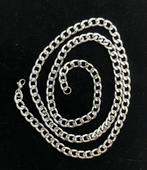 Ketting Titanium zilver massief 70 CM ongedragen -NIEUW-, Ophalen of Verzenden, Nieuw, Zilver, Overige materialen