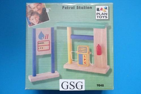Tankstation nr. 9848-01 (Nieuw), Kinderen en Baby's, Speelgoed | Houten speelgoed, Nieuw, Overige typen, Ophalen of Verzenden