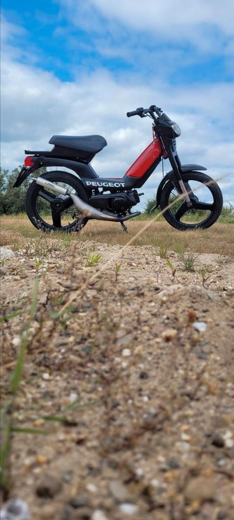 peugeot fox 50snel, Fietsen en Brommers, Brommers | Peugeot, Zo goed als nieuw, Fox, Maximaal 45 km/u, Ophalen