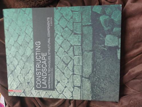 Constructing Landscape: Materials, Techniques, Structural Co, Boeken, Overige Boeken, Zo goed als nieuw, Ophalen of Verzenden