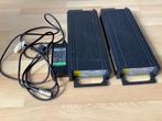 2 union switch tranz x tranzx accu’s + orig. lader , defect, Fietsen en Brommers, Fietsaccessoires | Fietsaccu's, Ophalen, Gebruikt
