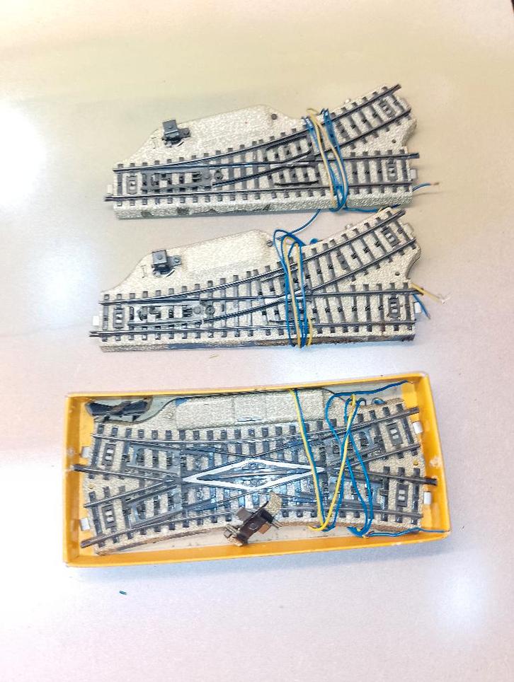 Marklin M rails, Hobby en Vrije tijd, Modeltreinen | H0, Gebruikt, Rails, Wisselstroom, Märklin, Analoog, Ophalen of Verzenden