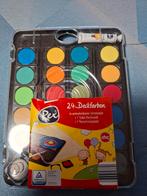 Rex 24 Deckfarben Aquarelverf Set, Ophalen, Nieuw, Potlood of Stift