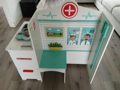 Kinderbed, pocketspring matras en doktersspel, Huis en Inrichting, Slaapkamer | Matrassen en Bedbodems, Gebruikt, Matras, 140 cm