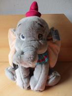 Disney Dombo pluche 40cm met veertje Disneyland Parijs, Ophalen of Verzenden, Overige figuren, Zo goed als nieuw, Beeldje of Figuurtje
