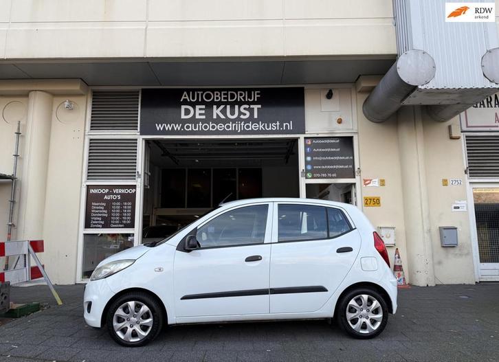 Hyundai I10 1.1 2013 Wit, Auto's, Hyundai, Bedrijf, Te koop, i10, ABS, Radio, Startonderbreker, Benzine, Euro 5, B, Hatchback