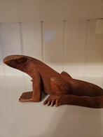 Mooie houten salamander 26 lang en 13 hoog, Ophalen of Verzenden