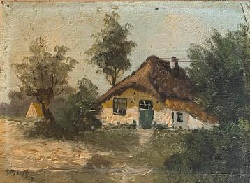 Schilderij op paneel, gesigneerd Smits beschikbaar voor biedingen