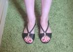 My Suelly zwarte leren sandalen maat 40, Kleding | Dames, Mysuelly, Zwart, Gedragen, Sandalen of Muiltjes