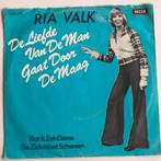 Ria Valk - De Liefde van de Man Gaat Door de Maag, Gebruikt, 7 inch, Single, Ophalen of Verzenden