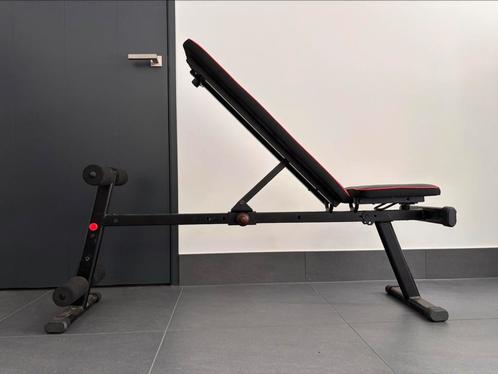 Verstelbare trainingsbank Domyos Bench 500, Sport en Fitness, Fitnessmaterialen, Gebruikt, Fitnessbank, Ophalen