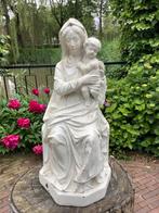 Frans antiek brocante Maria beeld ❤️ Maria met kindje, Ophalen of Verzenden