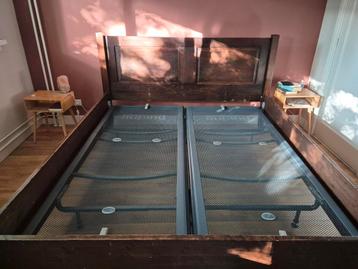 ZSM OPHALEN Auping Bed 180x200 cm met Bedombouw beschikbaar voor biedingen