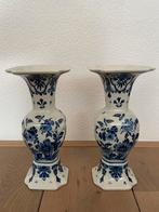 Set van 2 Delftsblauwe vazen – De Porceleyne Fles, 1918 – ha, Antiek en Kunst, Ophalen of Verzenden