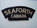 Seafort Highlanders patch, Verzamelen, Ophalen of Verzenden, Landmacht, Nederland, Embleem of Badge