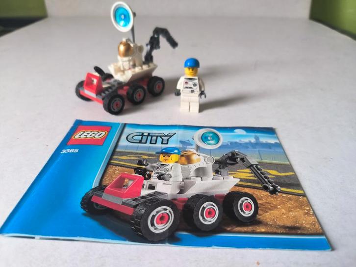 Lego City 3365: Ruimte Rover, Kinderen en Baby's, Speelgoed | Duplo en Lego, Gebruikt, Lego, Complete set, Ophalen of Verzenden